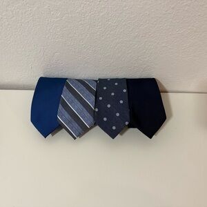 Express Blue and Gray Tie Set